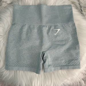 Gymshark Vital Seamless 1.0 Shorts Light Green/Blue
